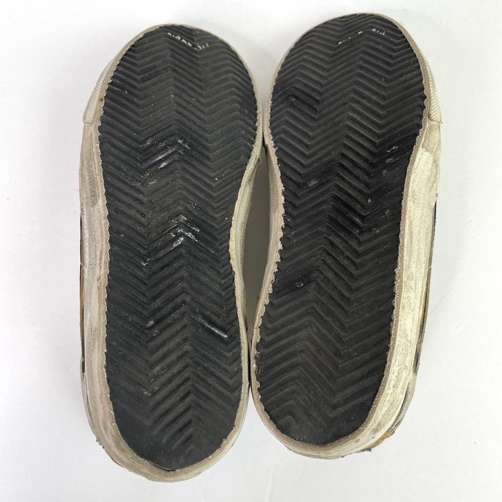 GOLDEN GOOSE Black Yellow Field Slide Sneakers Rare Size 37 - Picture 12 of 15